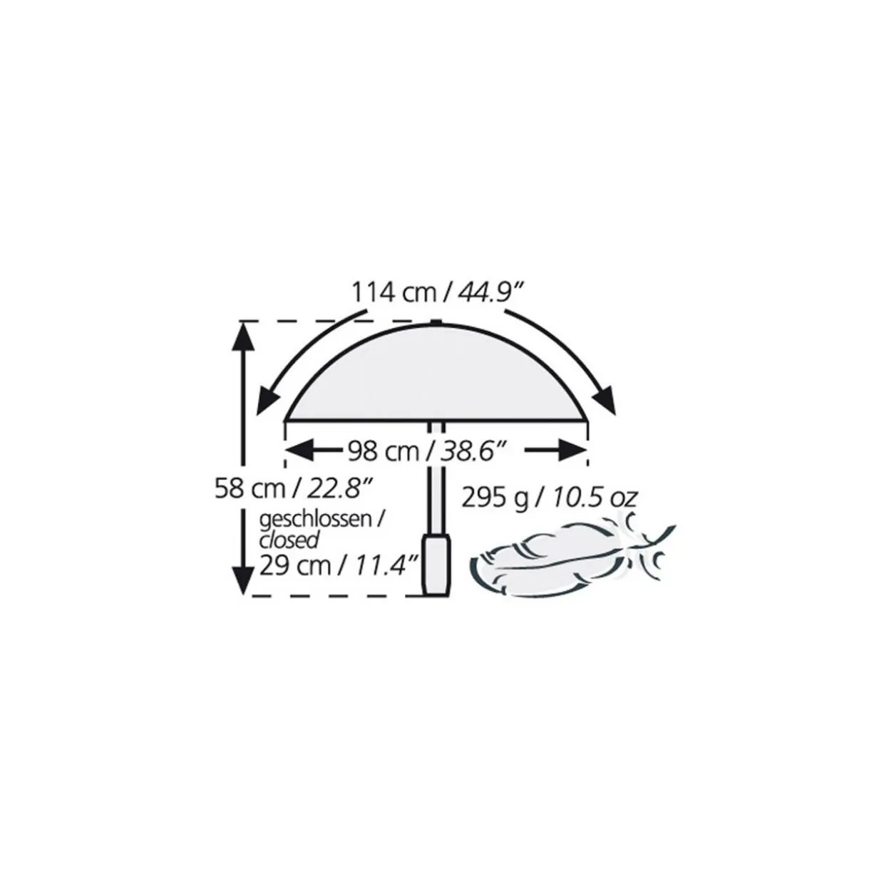 Light Trek Automatic Umbrella