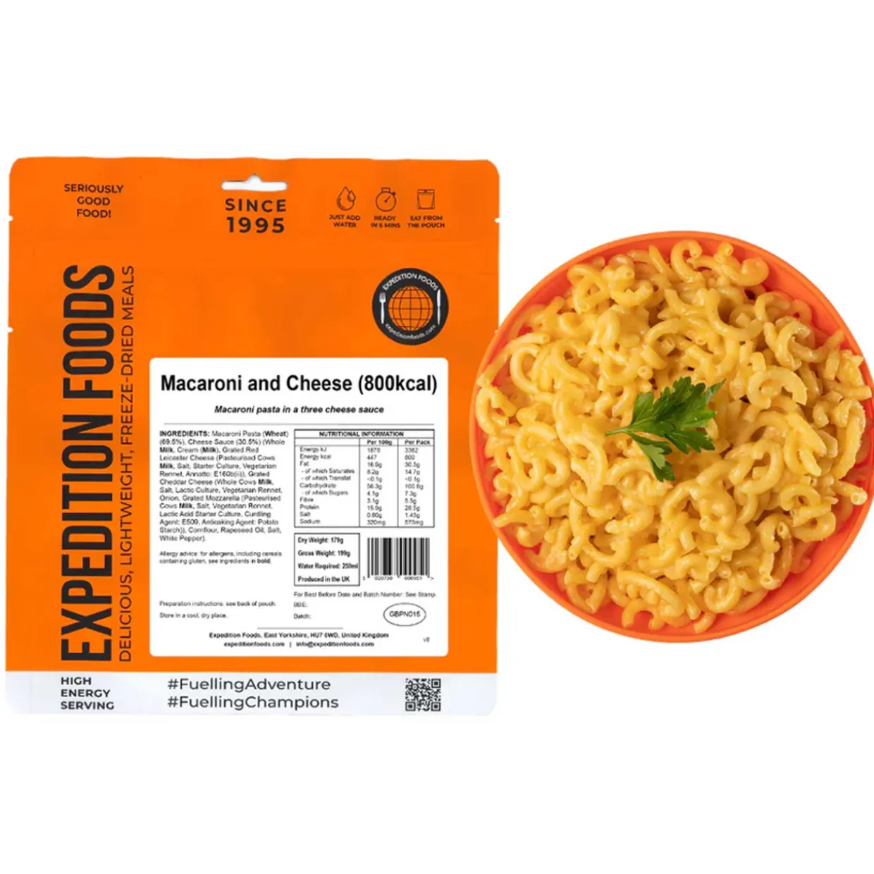 Macaroni and Cheese (High Energy Serving)