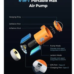 Max Pump 2 Pro Rechargeable Air Pump