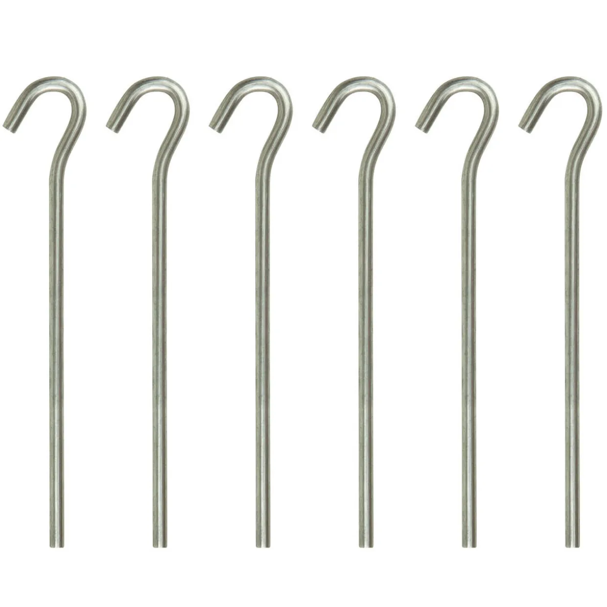 Mild Steel Round Wire Skewers 18cm - 6 Pack