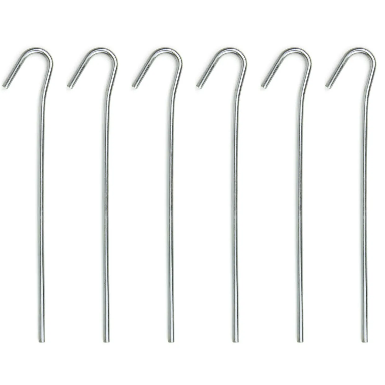 Mild Steel Round Wire Skewers 23cm - 6 Pack