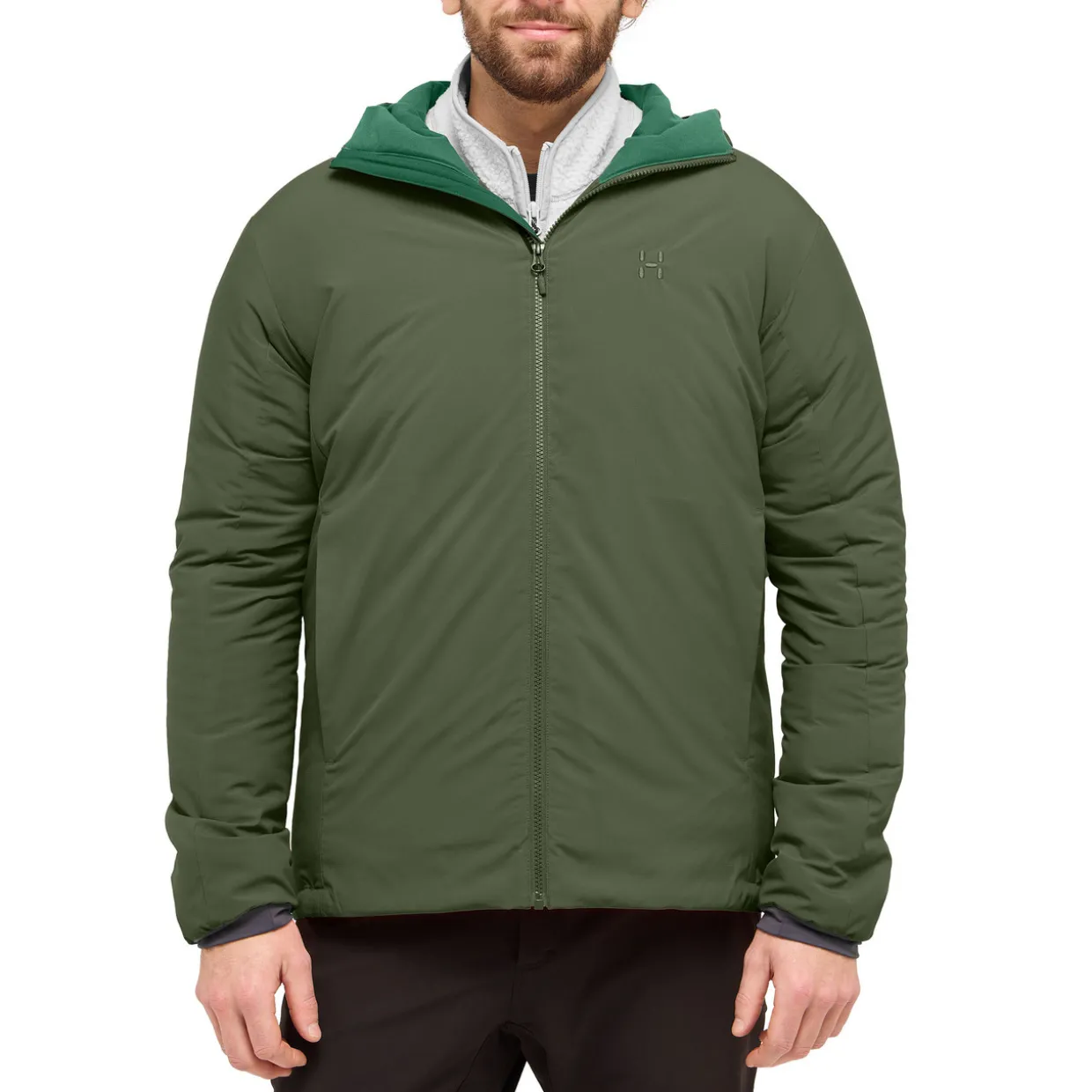 Mimic Alert Insulated Hooded Jacket