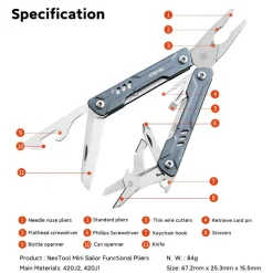 Mini Sailor Multifunctional Pliers