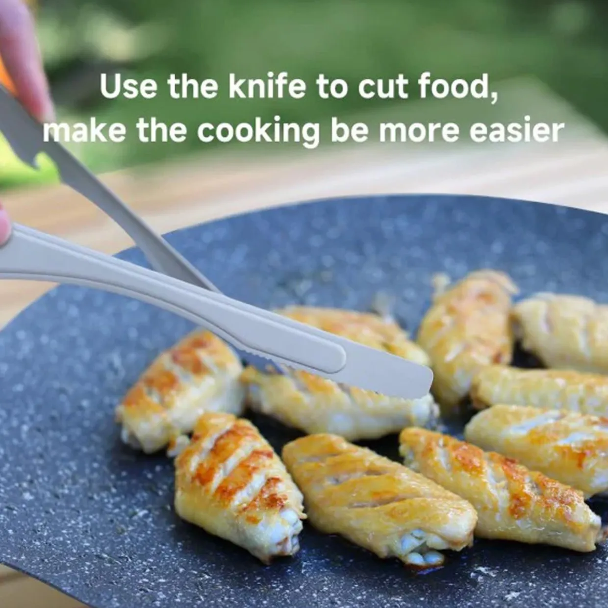 Multifunctional Titanium Tongs