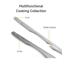Multifunctional Titanium Tongs