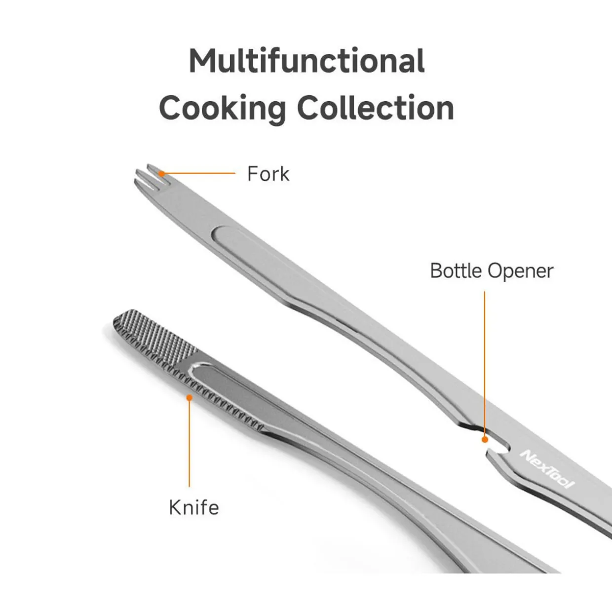 Multifunctional Titanium Tongs