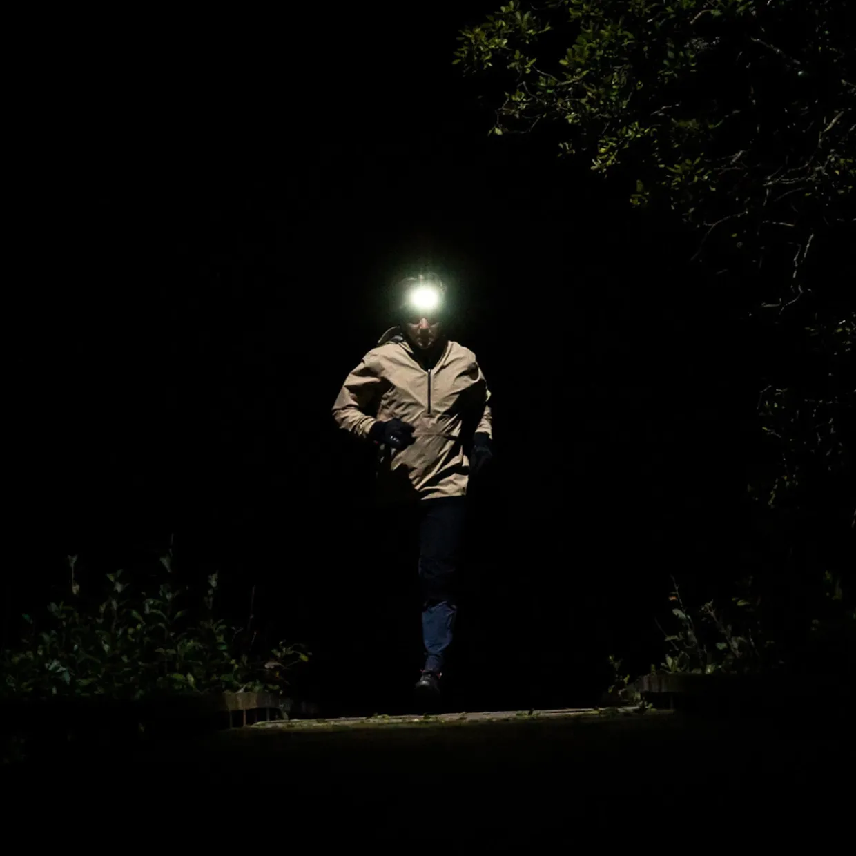 NEO9R Running Head Torch with Chest Strap