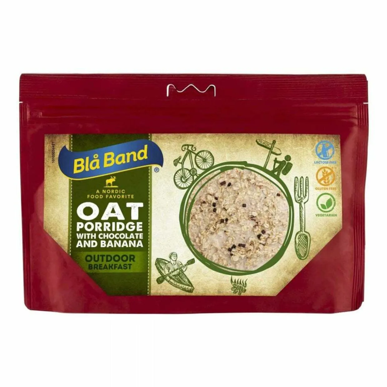 Oat Porridge with Chocolate & Banana