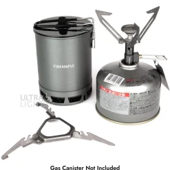Petrel Ultralight Cooking System with Hornet II Titanium Stove