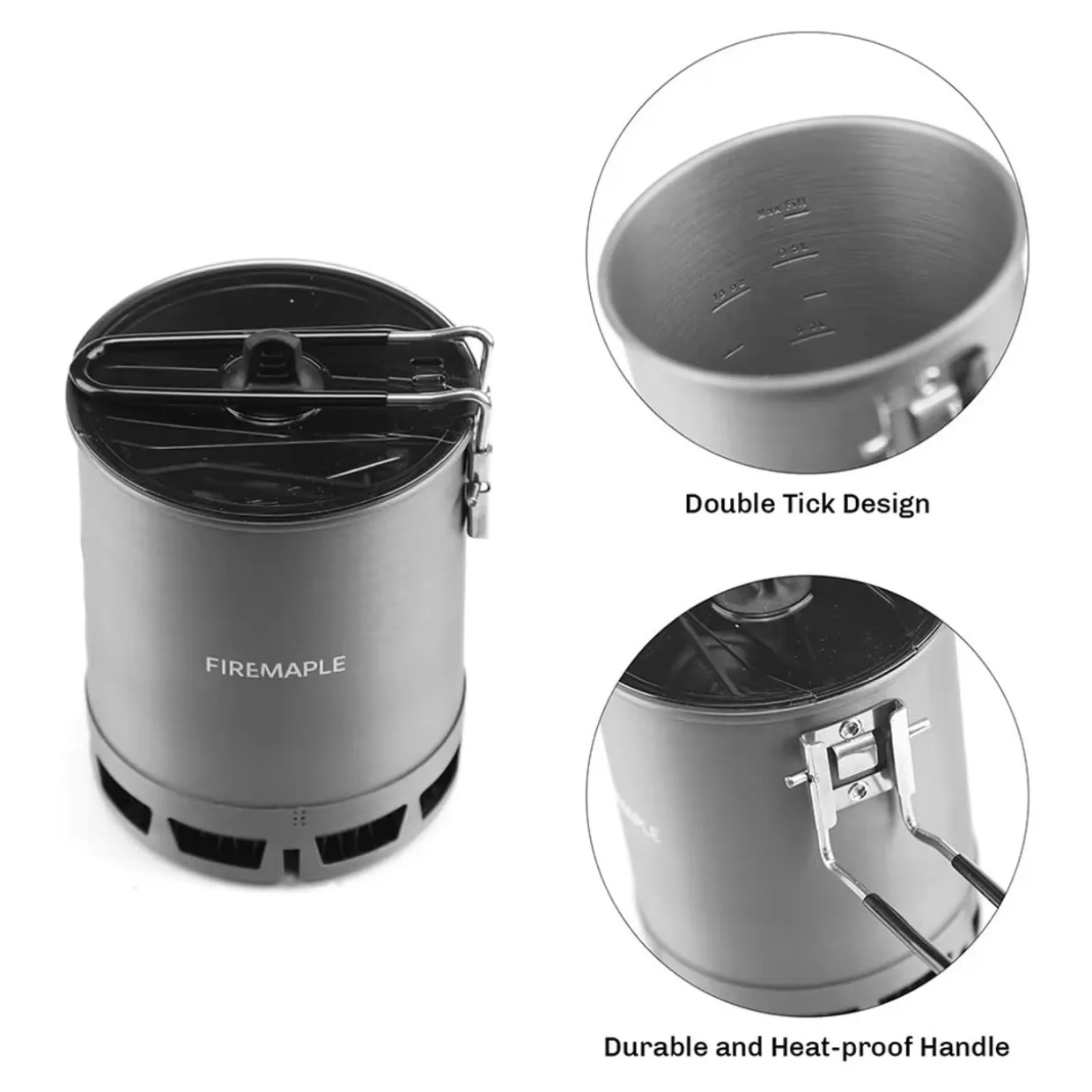 Petrel Ultralight Cooking System with Hornet II Titanium Stove