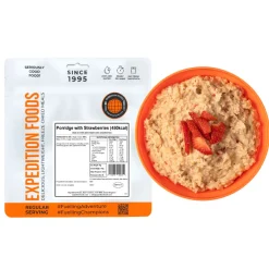 Porridge with Strawberries (Single Serving)