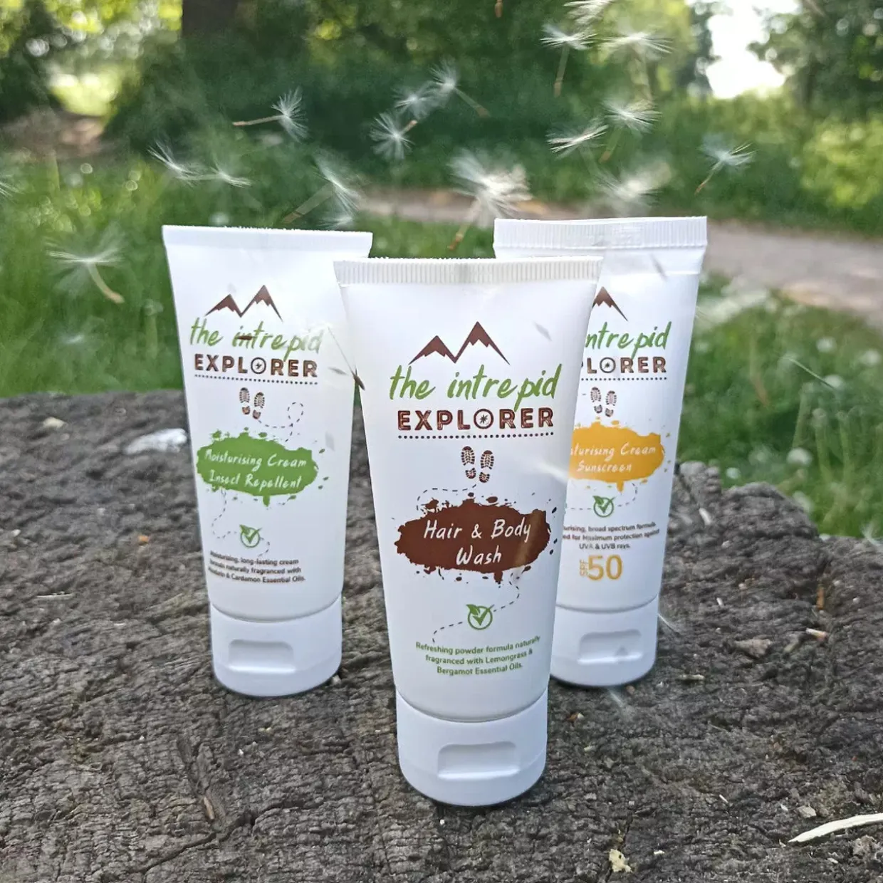 Powdered Hair & Body Wash