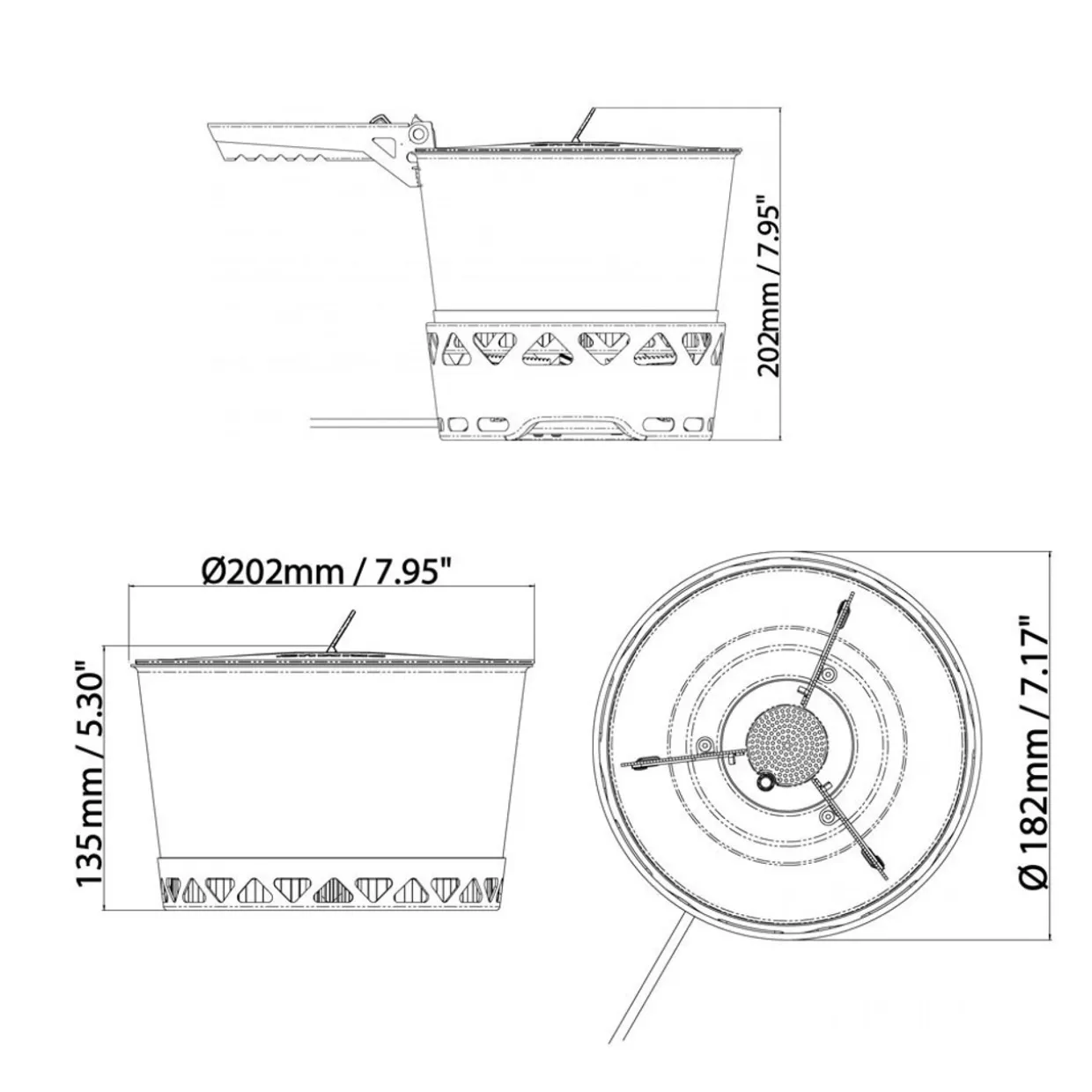 PrimeTech Stove Set 2.3L