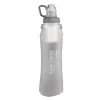 Pure Explore Collapsible Squeeze Water Filter Bottle - 500ml