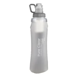 Pure Explore Collapsible Squeeze Water Filter Bottle - 500ml