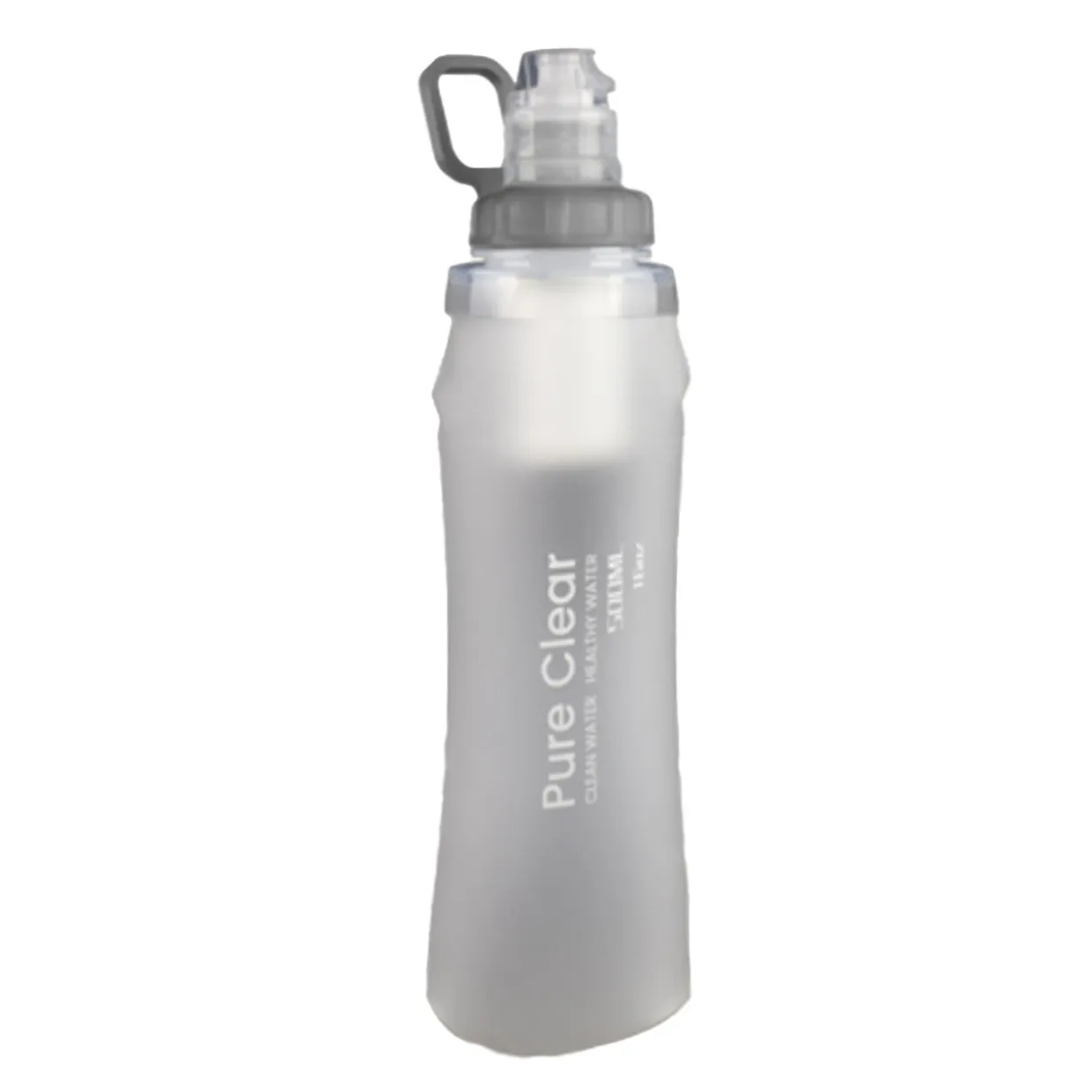 Pure Explore Collapsible Squeeze Water Filter Bottle - 500ml