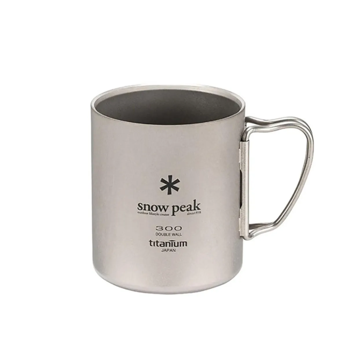Recycled Titanium Double Wall 300 Mug