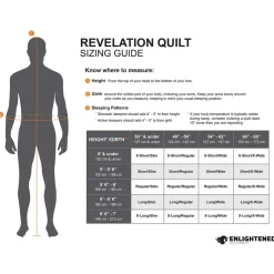 Revelation 850FP 10F Down Quilt with Draft Collar
