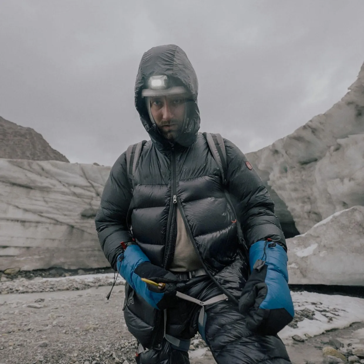 Sherpa Down Mitts