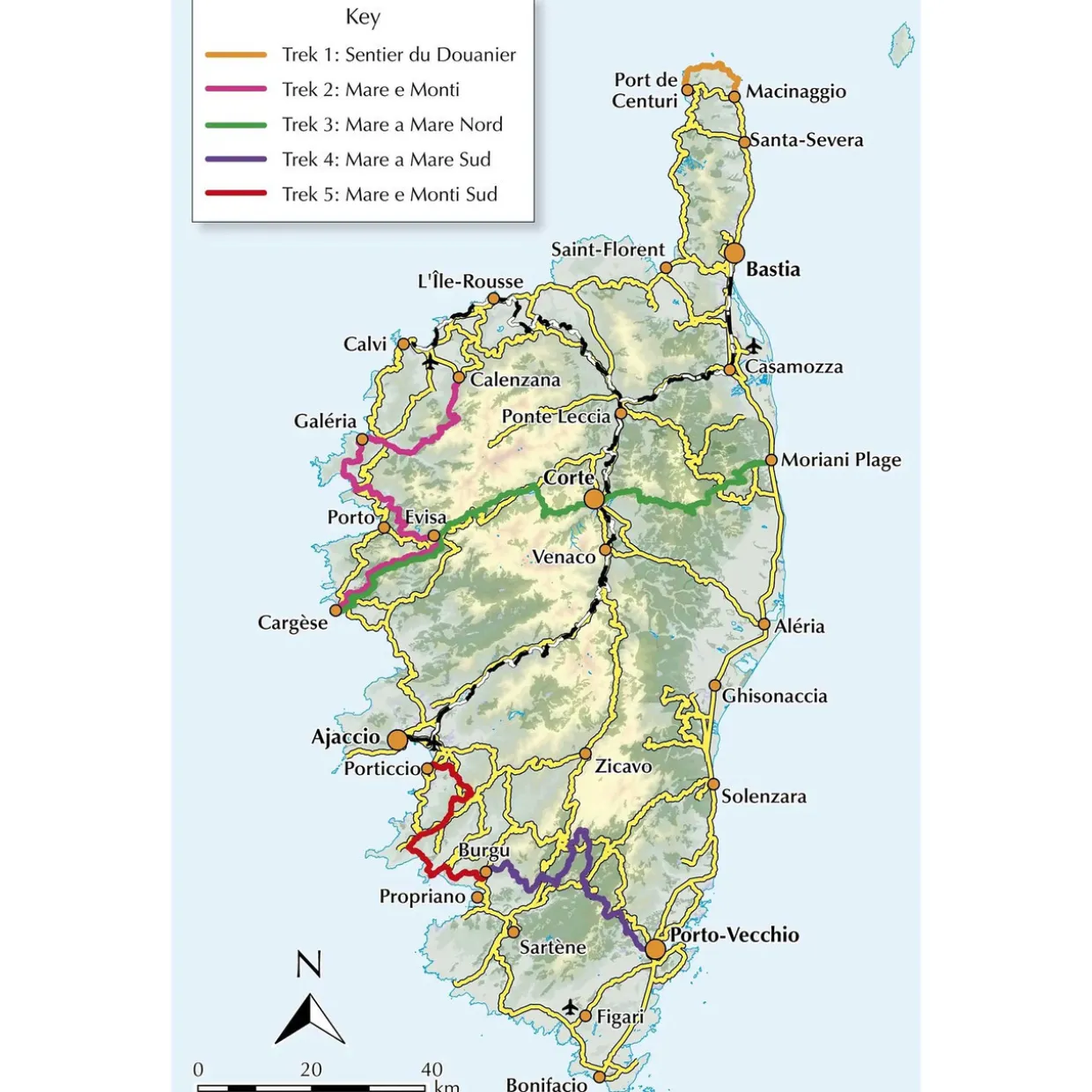 Short Treks on Corsica