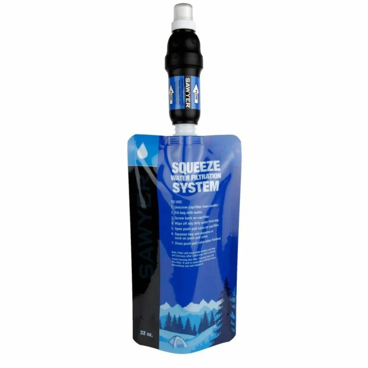 Squeeze Water Filtration System