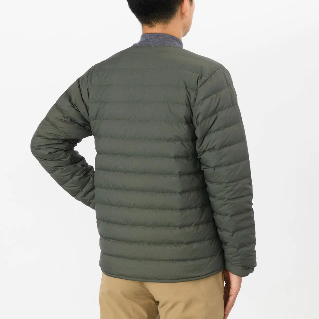 Superior Down Round Neck Jacket