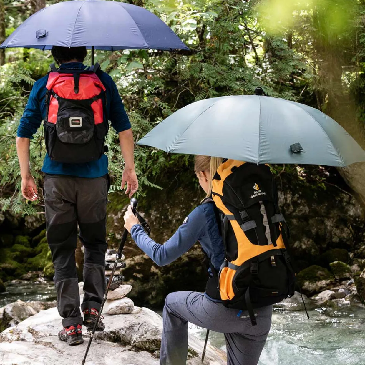 Swing Hands Free Trekking Umbrella