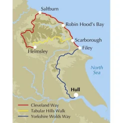 The Cleveland Way and the Yorkshire Wolds Way 2024
