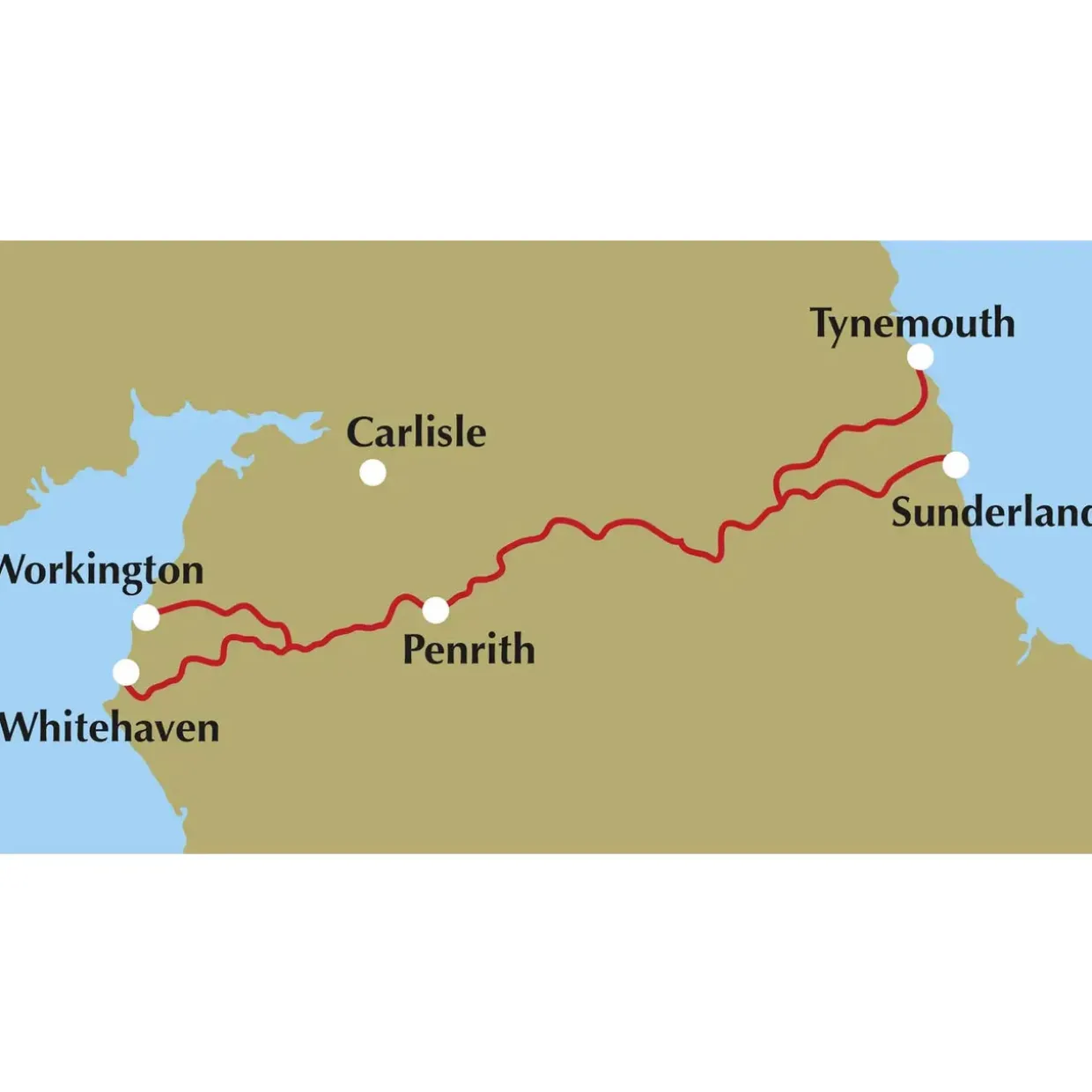 The Coast to Coast Cycle Route