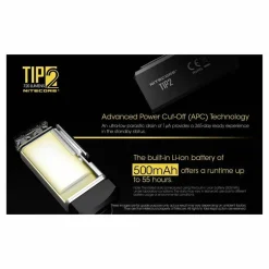 TIP 2 USB Rechargeable Light