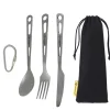 Titanium 3 Piece Cutlery Set