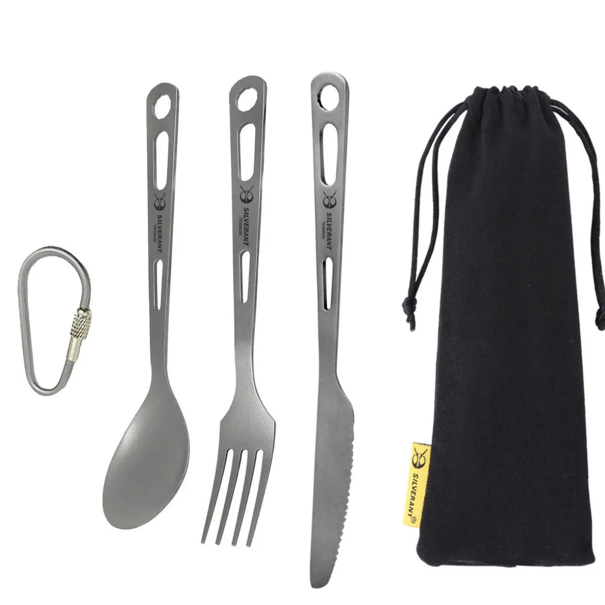 Titanium 3 Piece Cutlery Set