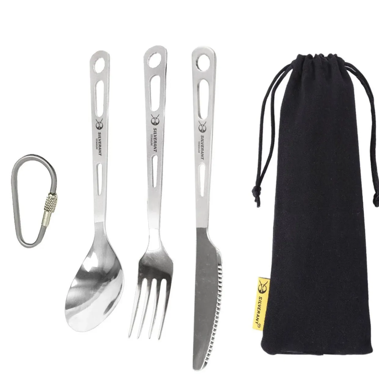 Titanium 3 Piece Cutlery Set