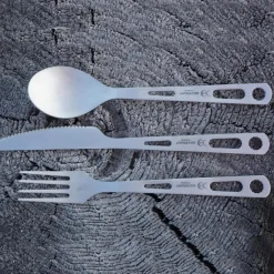 Titanium 3 Piece Cutlery Set