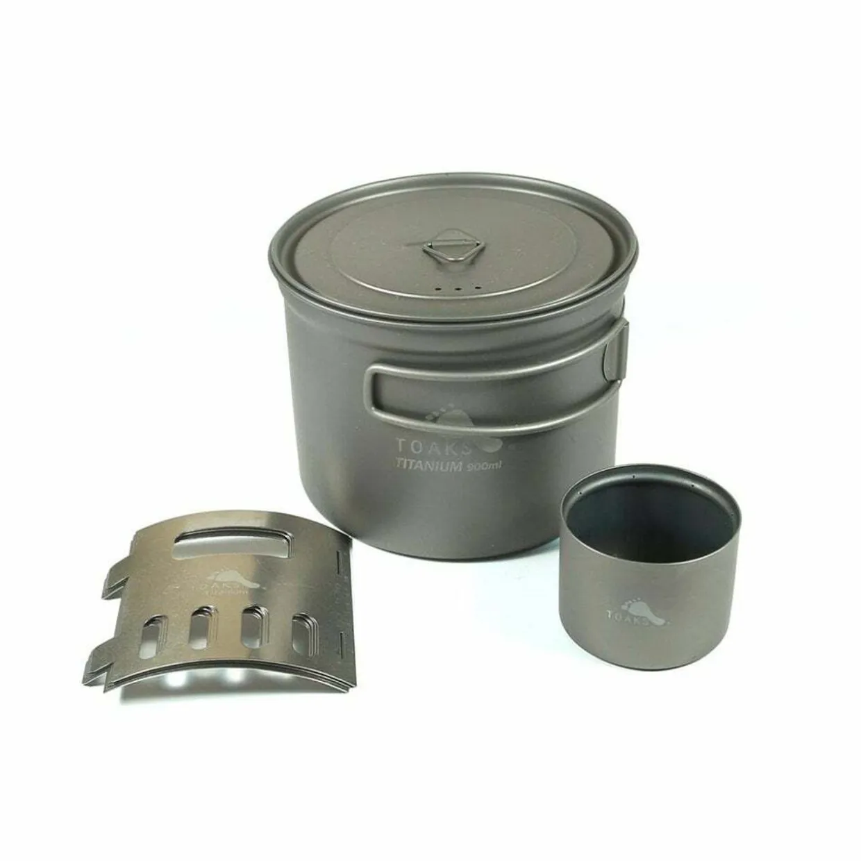Titanium Alcohol Stove Cook System with 900ml Pot