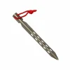 Titanium Ascent Ultralight Tent Pegs 6 Pack