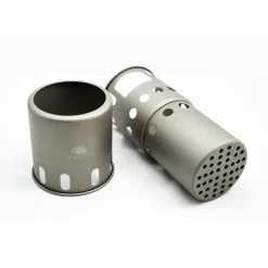 Titanium Backpacking Wood Burning Stove - Small