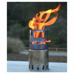 Titanium Backpacking Wood Burning Stove