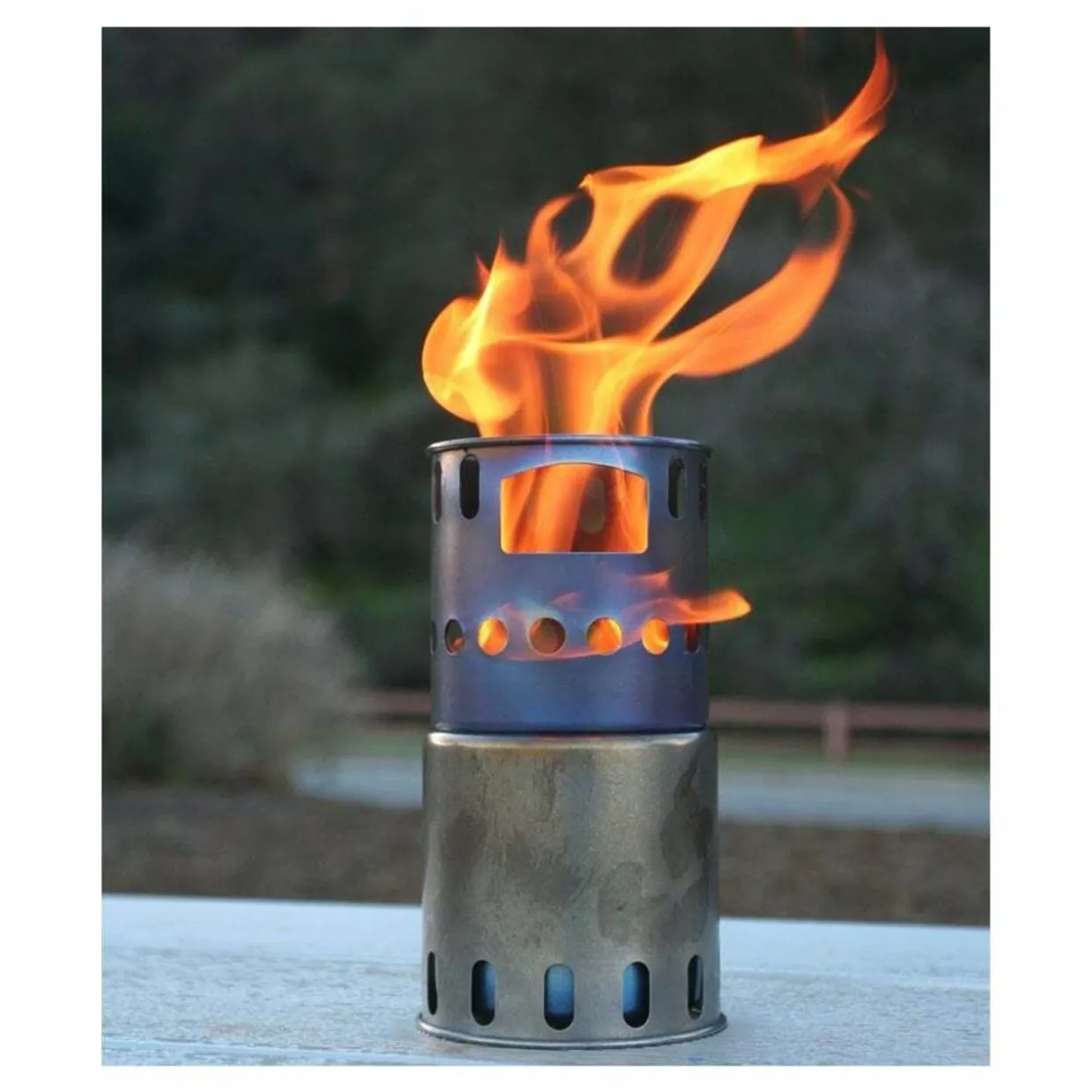 Titanium Backpacking Wood Burning Stove