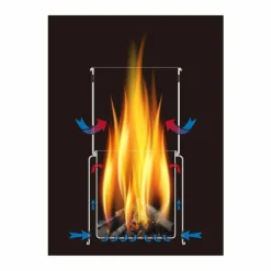 Titanium Backpacking Wood Burning Stove