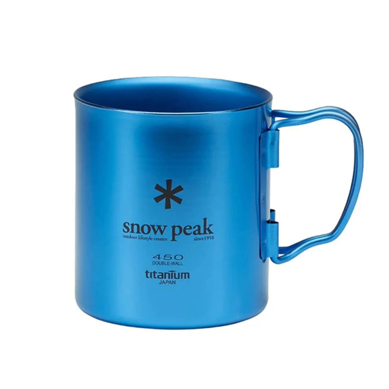 Titanium Double Wall 450 Coloured Mug