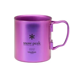 Titanium Double Wall 450 Coloured Mug