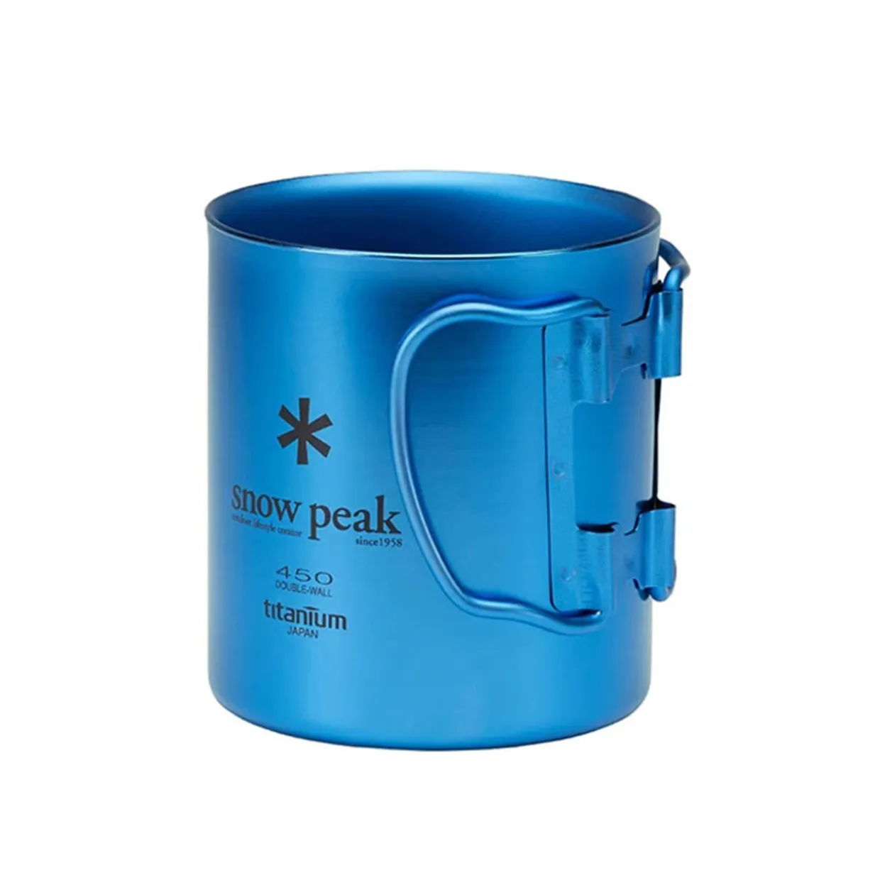 Titanium Double Wall 450 Coloured Mug