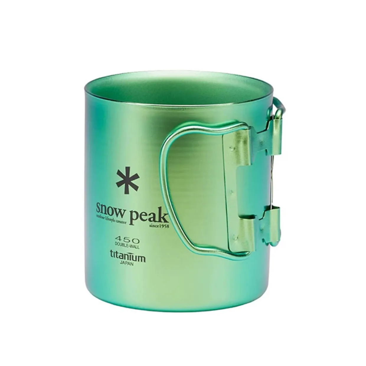 Titanium Double Wall 450 Coloured Mug