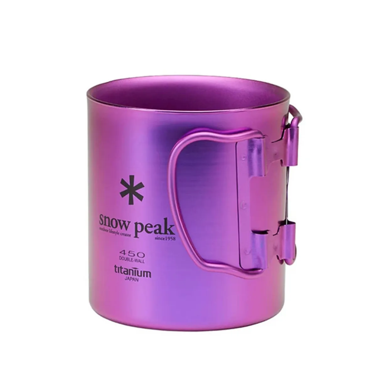 Titanium Double Wall 450 Coloured Mug