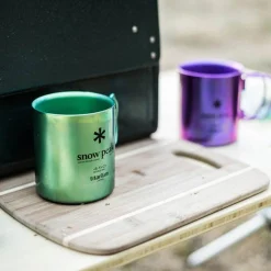 Titanium Double Wall 450 Coloured Mug