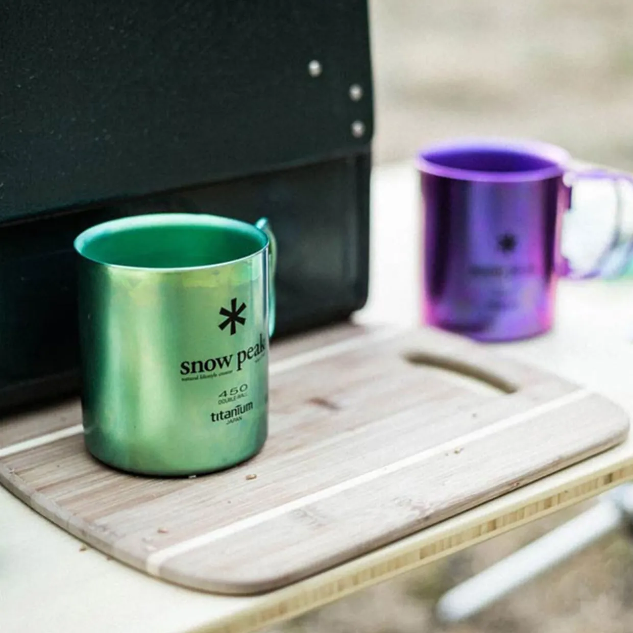 Titanium Double Wall 450 Coloured Mug