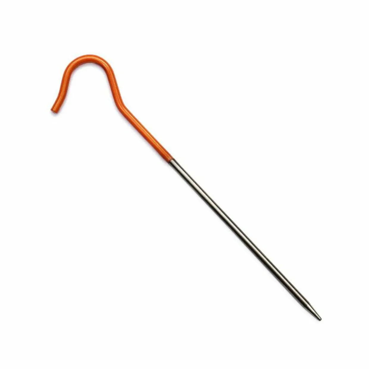 Titanium Fluorescent Tent Pegs - 6 pack