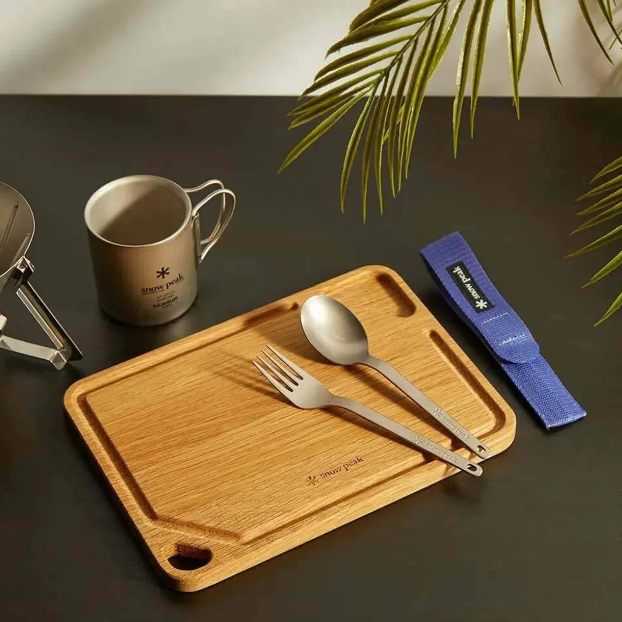 Titanium Fork & Spoon Set