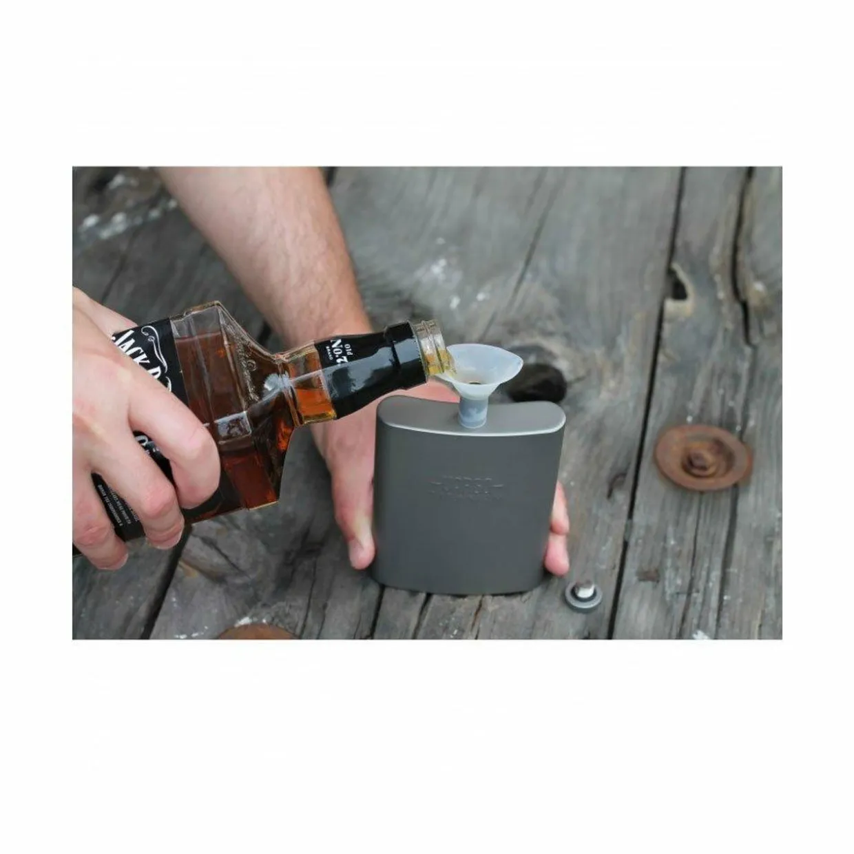 Titanium Funnel Flask